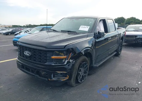 2024 Ford F-150 Stx from USA, damaged, VIN 1FTEW2KP0RKE12611